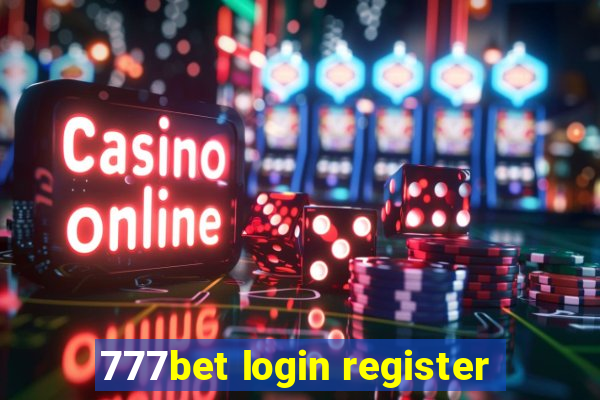 777bet login register